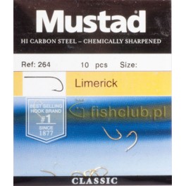 Haczyki Mustad Limerick 00264-014